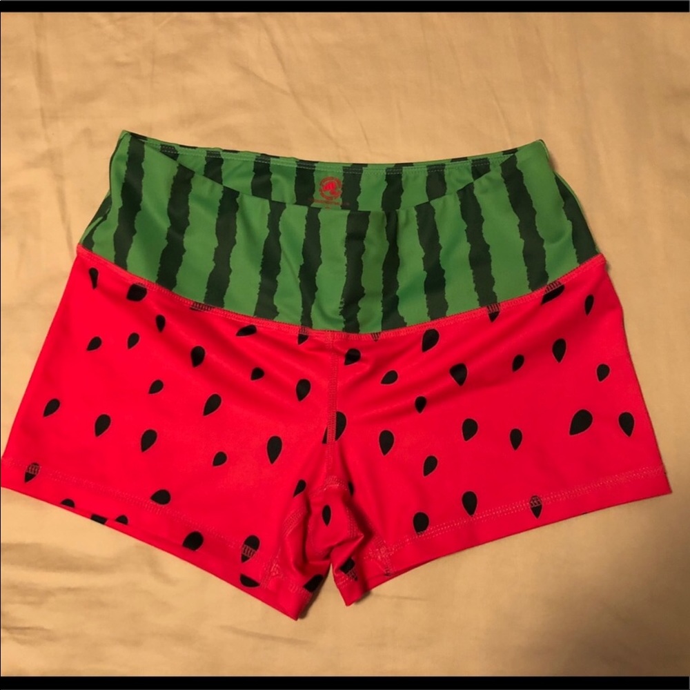 Watermelon feed me fight me shorts